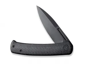 Civivi Caetus C21025C-2 Black Burlap Micarta