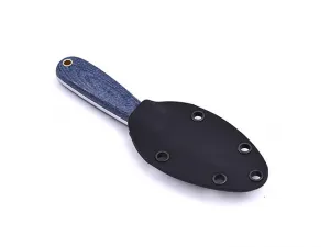 Brisa (EnZo) Nôž Brisa Necker 70 Flat / Bluejeans Micarta / Kydex