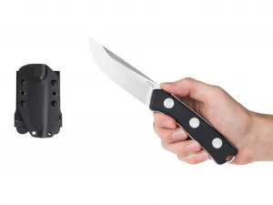 ANV P200 - Stonewash, Kydex Sheath, Black G10
