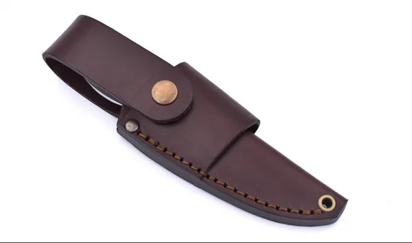 Brisa (EnZo) Nôž Brisa Bobtail 80 Flat / Bison Micarta / Multicarry