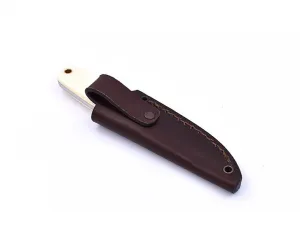Brisa (EnZo) Nôž Brisa Necker 70 Flat / Ivory Micarta / Leather