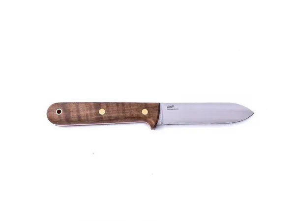 Brisa (EnZo) Nôž Brisa Kephart 115 Flat 80CrV2 / Stabilized Walnut / Sheath Kephart 115