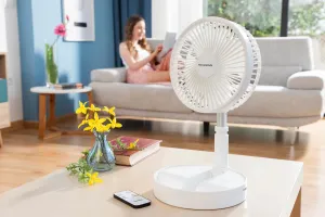 InnovaGoods Skládací stolní ventilátor Fandle s USB dobíjením