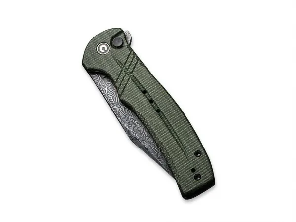 Nôž Civivi Cogent C20038D-DS1 Green Micarta Damascus