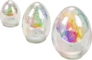 Weltbild LED světelná dekorace Vajíčka, sada 3 ks