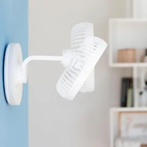 InnovaGoods Stolní ventilátor FanLed s USB nabíjením a LED diodami