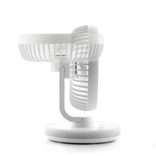 InnovaGoods Stolní ventilátor FanLed s USB nabíjením a LED diodami