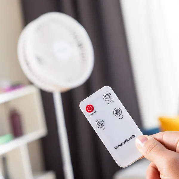 InnovaGoods Skládací stolní ventilátor Fandle s USB dobíjením