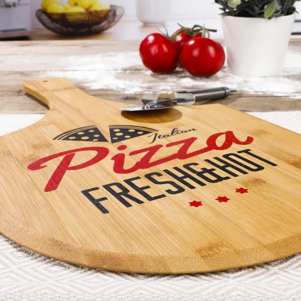Haushalt International Bambusové krájecí prkénko Pizza