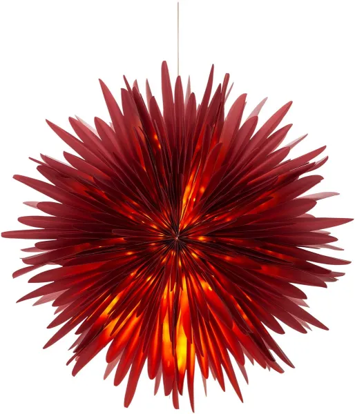 Weltbild LED dekorace Květ Dahlia, červená, 60 cm
