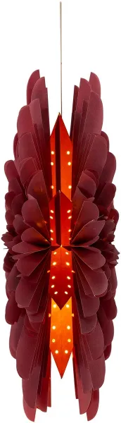 Weltbild LED dekorace Květ Dahlia, červená, 60 cm