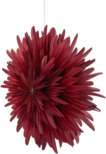 Weltbild LED dekorace Květ Dahlia, červená, 60 cm