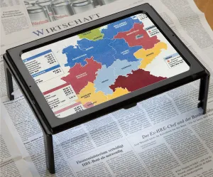WENKO LED Čtecí a pracovní lupa v rámečku