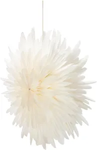 Weltbild LED dekorace Květ Dahlia, bílá, 60 cm