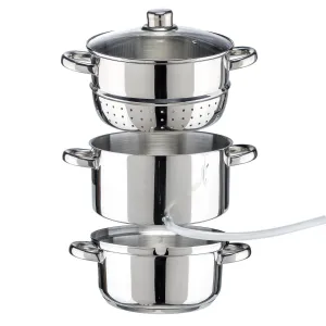 Haushalt International Nerezový odšťavňovací hrnec, 6 l