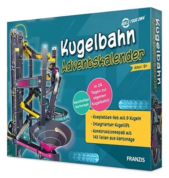 Weltbild Adventní kalendář Kuličková dráha