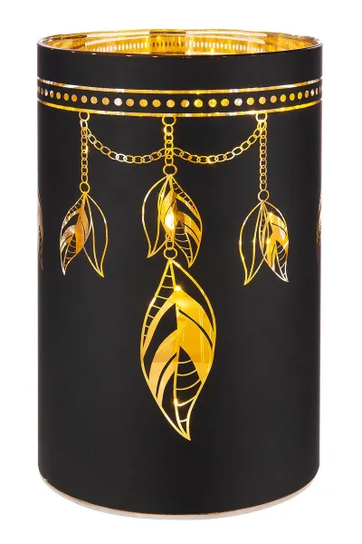 Gilde LED dekorační lampa Listy, 20 cm