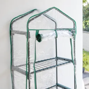 Haushalt International Fóliovník se 4 policemi, 59 x 31 x 160 cm