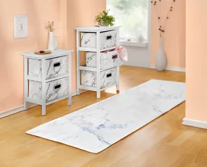 Die moderne Hausfrau Regál Mramor, 2 zásuvky