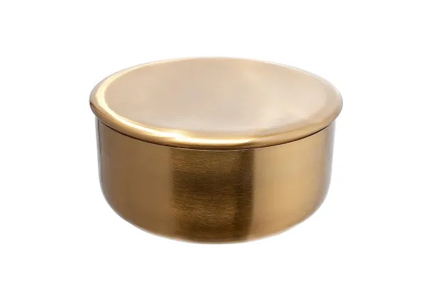 Gilde Kovová dóza Nero, 14 cm