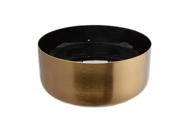 Gilde Kovová dóza Nero, 14 cm