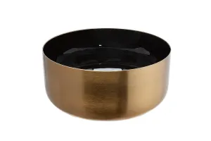 Gilde Kovová dóza Nero, 14 cm