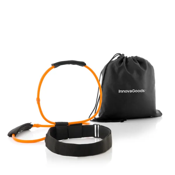 InnovaGoods Posilovací pás s odporovou gumou na nohy Bootrainer