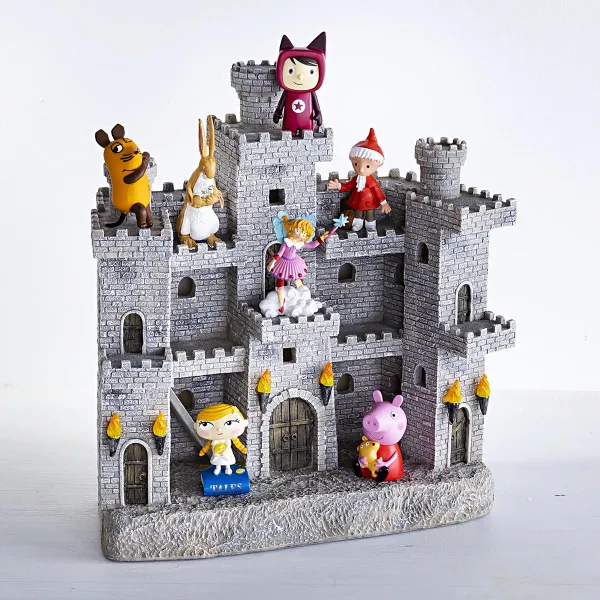 Weltbild Dračí hrad s osvětlením, 30 x 14 x 31,5 cm