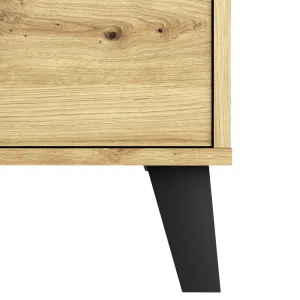 Komoda, dub artisan, BOGAN NEW 3S70