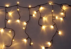 Nexos 2178 diLED svetelný dážď - 180 LED teple biela
