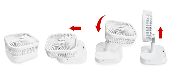 Weltbild Teleskopický ventilátor