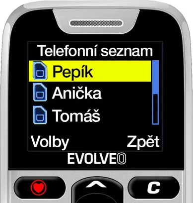 EVOLVEO EasyPhone EP-501
, biela