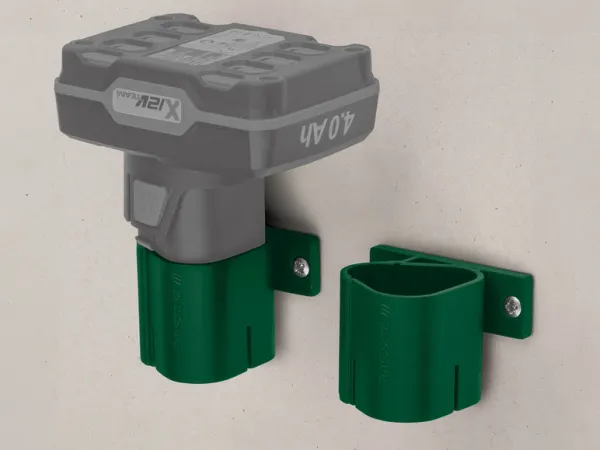Parkside® Nástenný držiak na akumulátor/aku skrutkovač (držiak na akumulátor, 4 kusy)