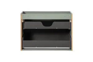 ArtCom Skrinka pod umývadlo LINE Reed Green 82-80-2S | 80 cm