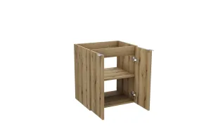 ArtCom Skrinka pod umývadlo NOVA Oak 82-50-2D | 50 cm s dvierkami