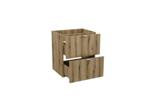 ArtCom Skrinka pod umývadlo NOVA Oak 82-50-2S | 50 cm