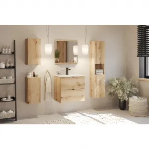 ArtCom Regál do kúpeľne NOVA Oak 83-27-Q