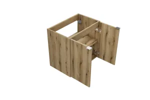 ArtCom Skrinka pod umývadlo NOVA Oak 82-60-2D | 60 cm s dvierkami