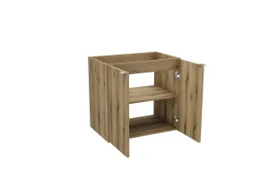 ArtCom Skrinka pod umývadlo NOVA Oak 82-60-2D | 60 cm s dvierkami
