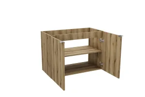 ArtCom Skrinka pod umývadlo NOVA Oak 82-80-2D | 80 cm s dvierkami