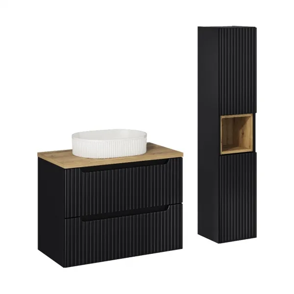 ArtCom Keramické umývadlo BEYOND 3 E-6531 | biely lesk 56 x 36 cm