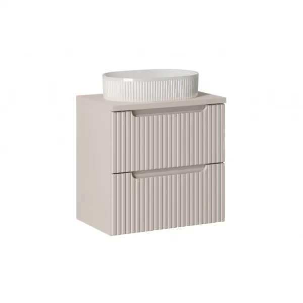 ArtCom Keramické umývadlo BEYOND 3 E-6531 | biely lesk 56 x 36 cm