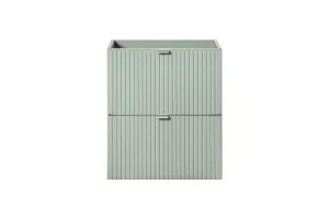 ArtCom Skrinka pod umývadlo LINE Reed Green 82-50-2S | 50 cm