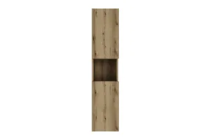 ArtCom Vysoká skrinka do kúpeľne NOVA Oak 80-03-2D