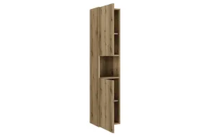 ArtCom Vysoká skrinka do kúpeľne NOVA Oak 80-03-2D