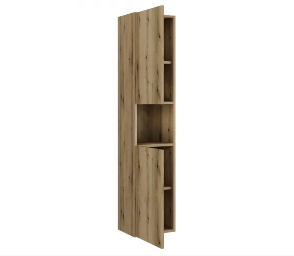 ArtCom Vysoká skrinka do kúpeľne NOVA Oak 80-03-2D