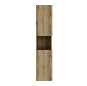 ArtCom Vysoká skrinka do kúpeľne NOVA Oak 80-03-2D
