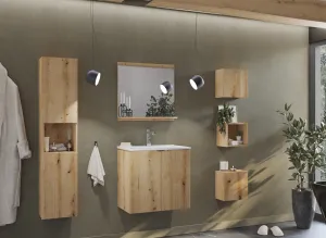 ArtCom Zrkadlo NOVA Oak 84-60 | 60 cm