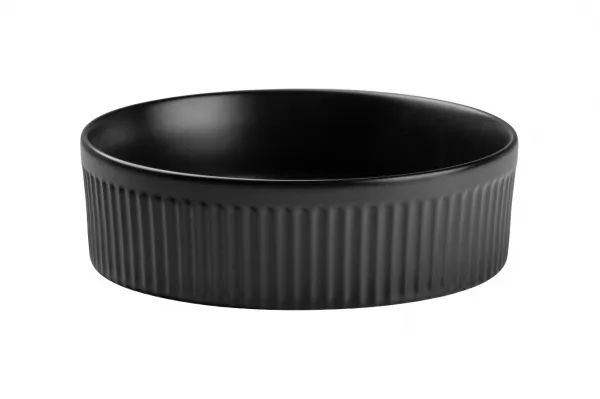 ArtCom Keramické umývadlo BEYOND 2 E-6565 | čierny mat 36 cm