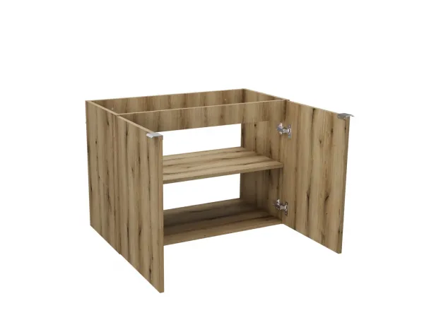 ArtCom Skrinka pod umývadlo NOVA Oak 82-80-2D | 80 cm s dvierkami